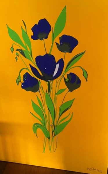 Blossom — peinture de benoît Renaux