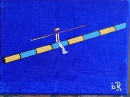 Le bonheur, cet équilibre délicat — peinture de benoît Renaux (2/3)