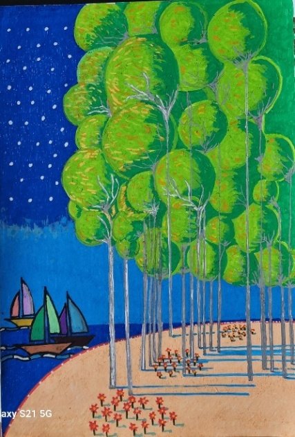 Œuvre en cours de création 4