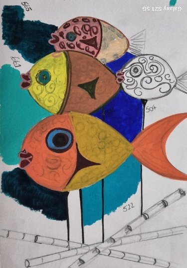 Œuvre en cours de création 8