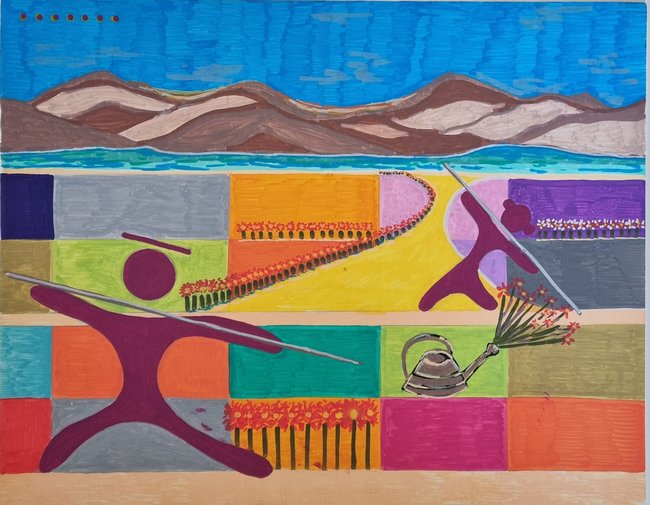 Œuvre en cours de création 13