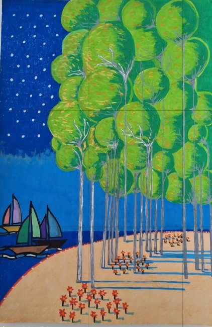 Œuvre en cours de création 17